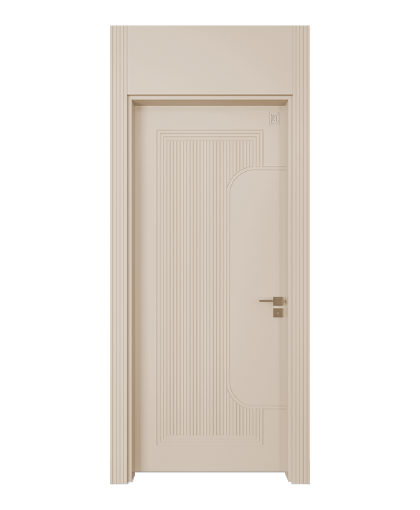 BY-4037V  Porte intérieure laqué Vitrée